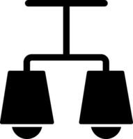 Lit Lamp Vector Icon