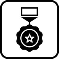 icono de vector de medalla