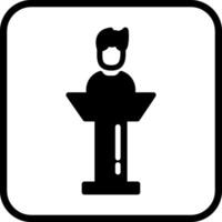 Elected Candidate Vector Icon