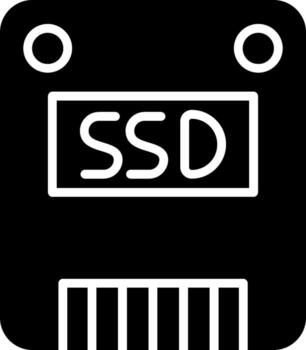 icono de vector de memoria