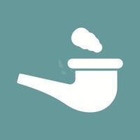 Smoke Pipe Vector Icon