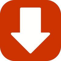 Down Vector Icon