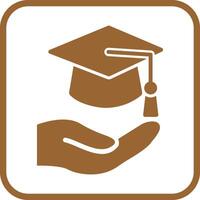 Graduation Hat Vector Icon