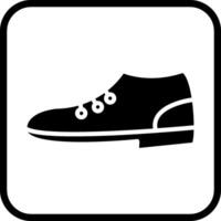 icono de vector de zapatos casuales