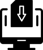 Down Vector Icon