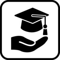 Graduation Hat Vector Icon