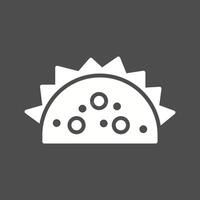 icono de vector de tacos