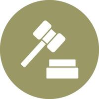 Gavel Vector Icon