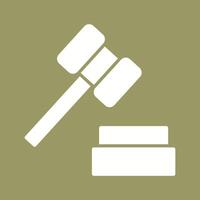 Gavel Vector Icon