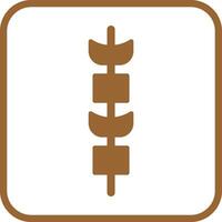 Kebab Vector Icon