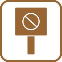 Do Not Disturb Vector Icon