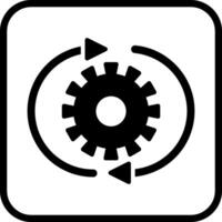 icono de vector de configuración de conversión