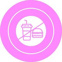 No Food Vector Icon