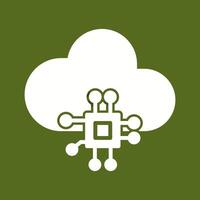 Cloud Computing Vector Icon