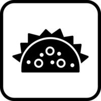 icono de vector de tacos