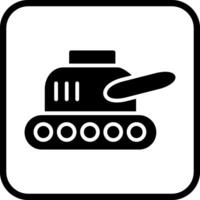 icono de vector de exhibición de tanque