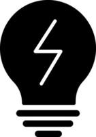 icono de vector de electricidad