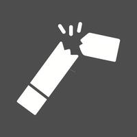 Broken Cigarette Vector Icon