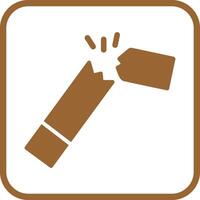 Broken Cigarette Vector Icon