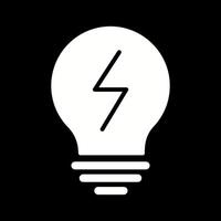 icono de vector de electricidad