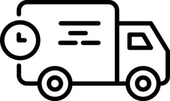 Delivery Truck Vector Icon