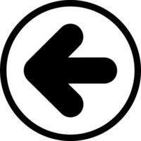 To Left Vector Icon