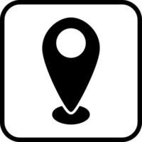 icono de vector de ubicación