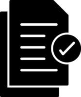 Report List Vector Icon