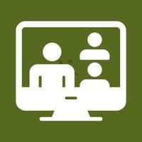 Videocall Vector Icon