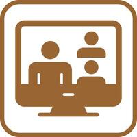 Videocall Vector Icon