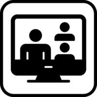 Videocall Vector Icon