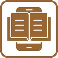 E Book Vector Icon