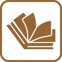 Open Book Vector Icon