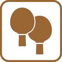 Ping Pong Vector Icon