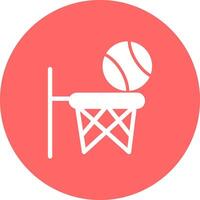 icono de vector de baloncesto