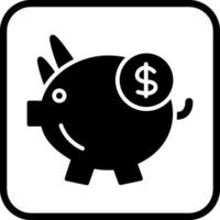 Piggy Saving Vector Icon