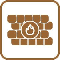 FireWall Vector Icon
