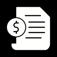 Invoice Vector Icon