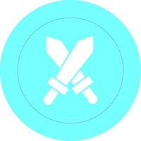 Two Swords Vector Icon