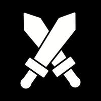 Two Swords Vector Icon