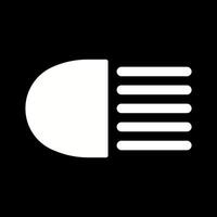 Headlight Vector Icon