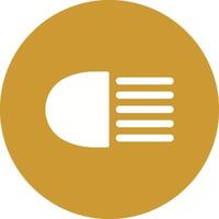Headlight Vector Icon