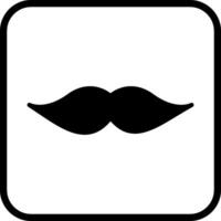 Bigote yo vector icono