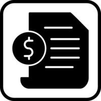 Invoice Vector Icon