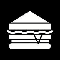 icono de vector de sándwich