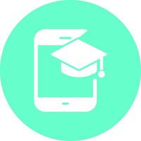 Digital Learning Vector Icon