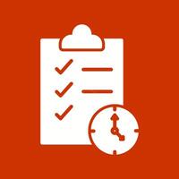 Time Management Vector Icon