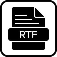 RTF Vector Icon