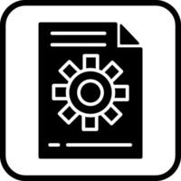 Content Management Vector Icon