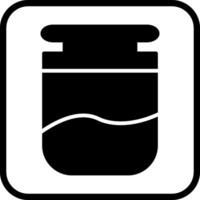 Jar on Display Vector Icon